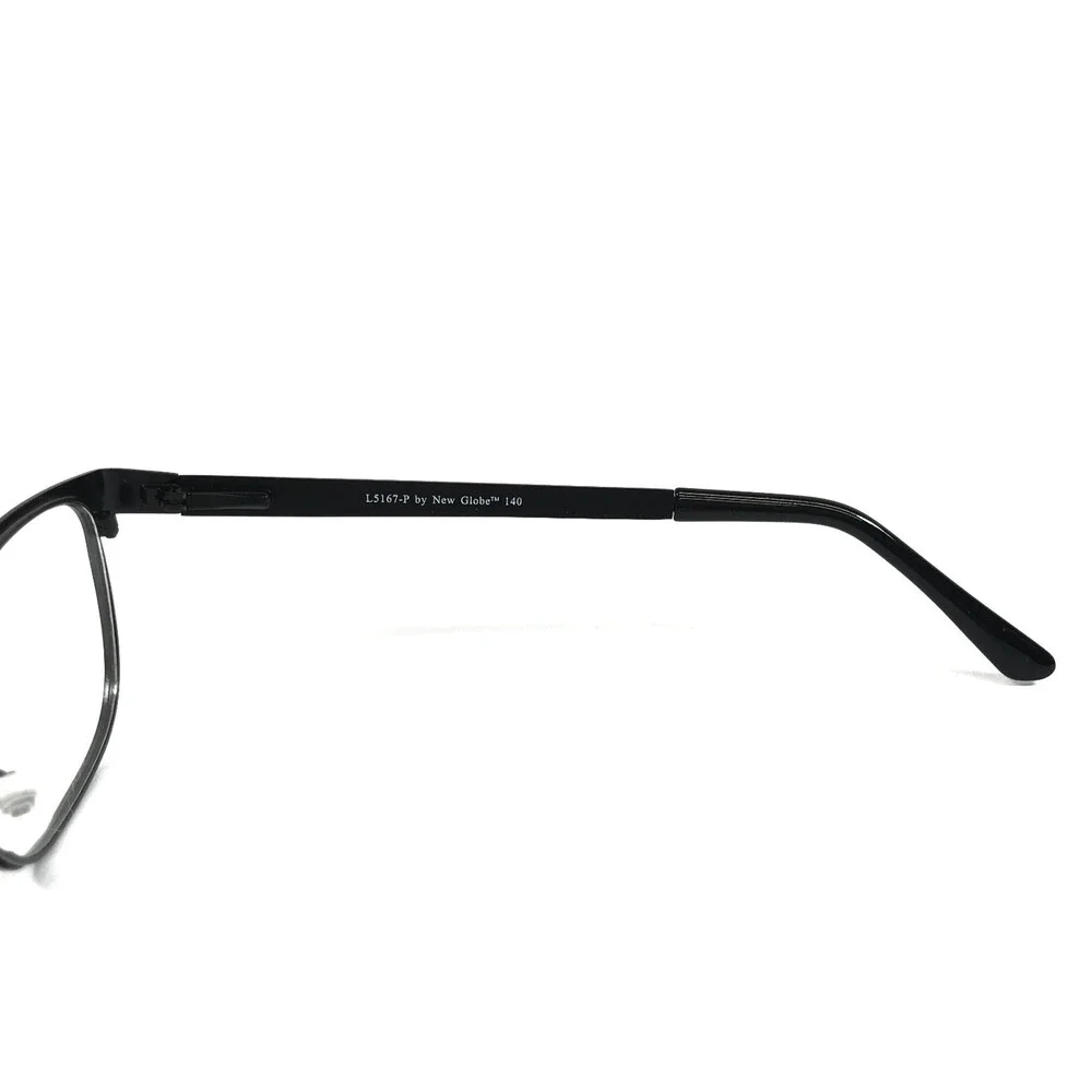 New Globe Eyeglasses Frames L5167-P BLACK Matte Cat Eye Full Rim 55-18-140